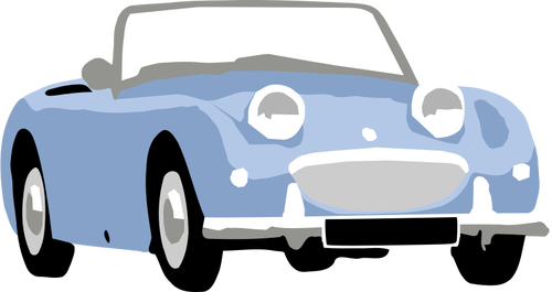 500x265 Orange Classic Car Vector Clip Art Public Domain Vectors