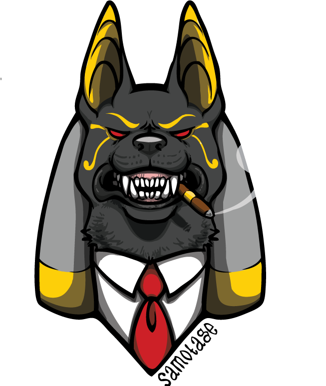 653x773 Anubis Vector By Akireru