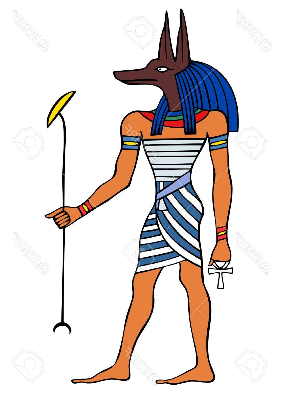 935x1300 Best Hd God Of Ancient Egypt Anubis Yinepu Stock Vector Library