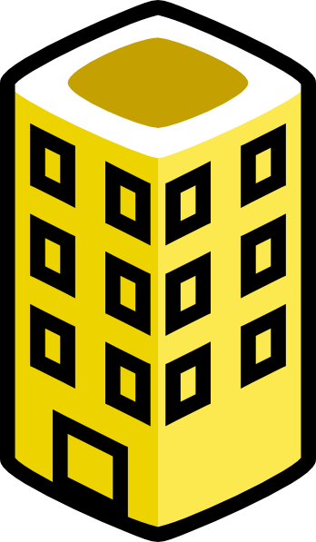 348x597 Building Clip Art