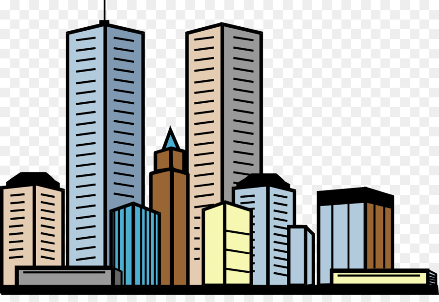 900x620 Building Skyscraper Apartment Clip Art