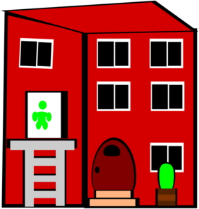 282x297 Apartment Building Clip Art