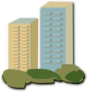285x298 Apartment Clip Art