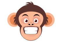210x153 Free Monkey Clipart