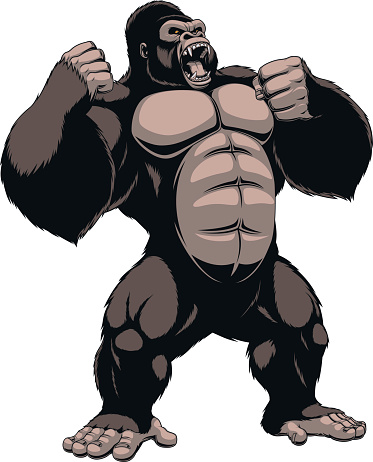 373x462 Top 94 Gorilla Clipart