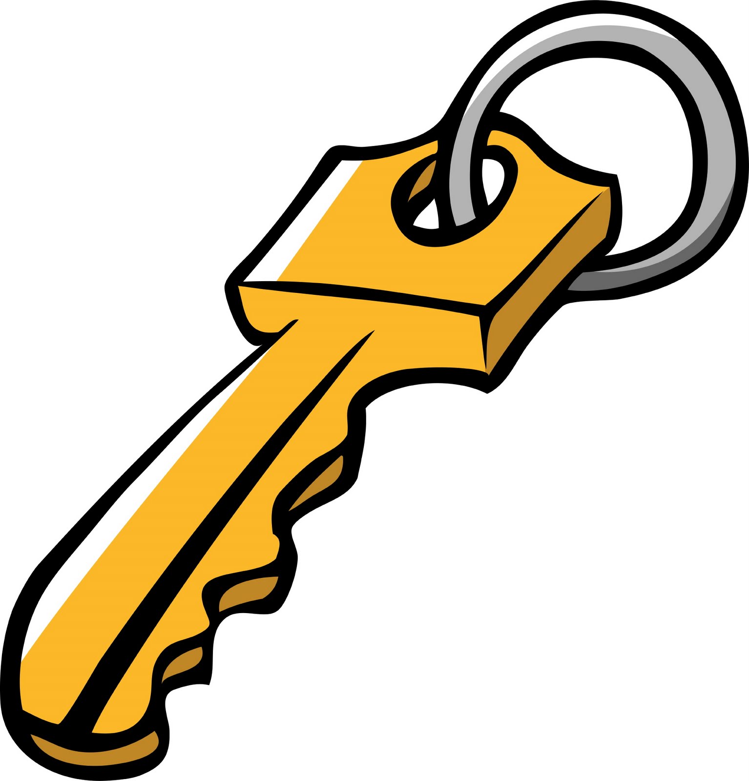 1534x1600 Key Clipart