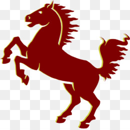 260x260 Mustang Friesian Horse Free Content Clip Art