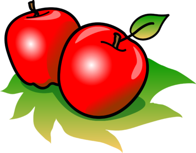 400x313 Apples Clipart