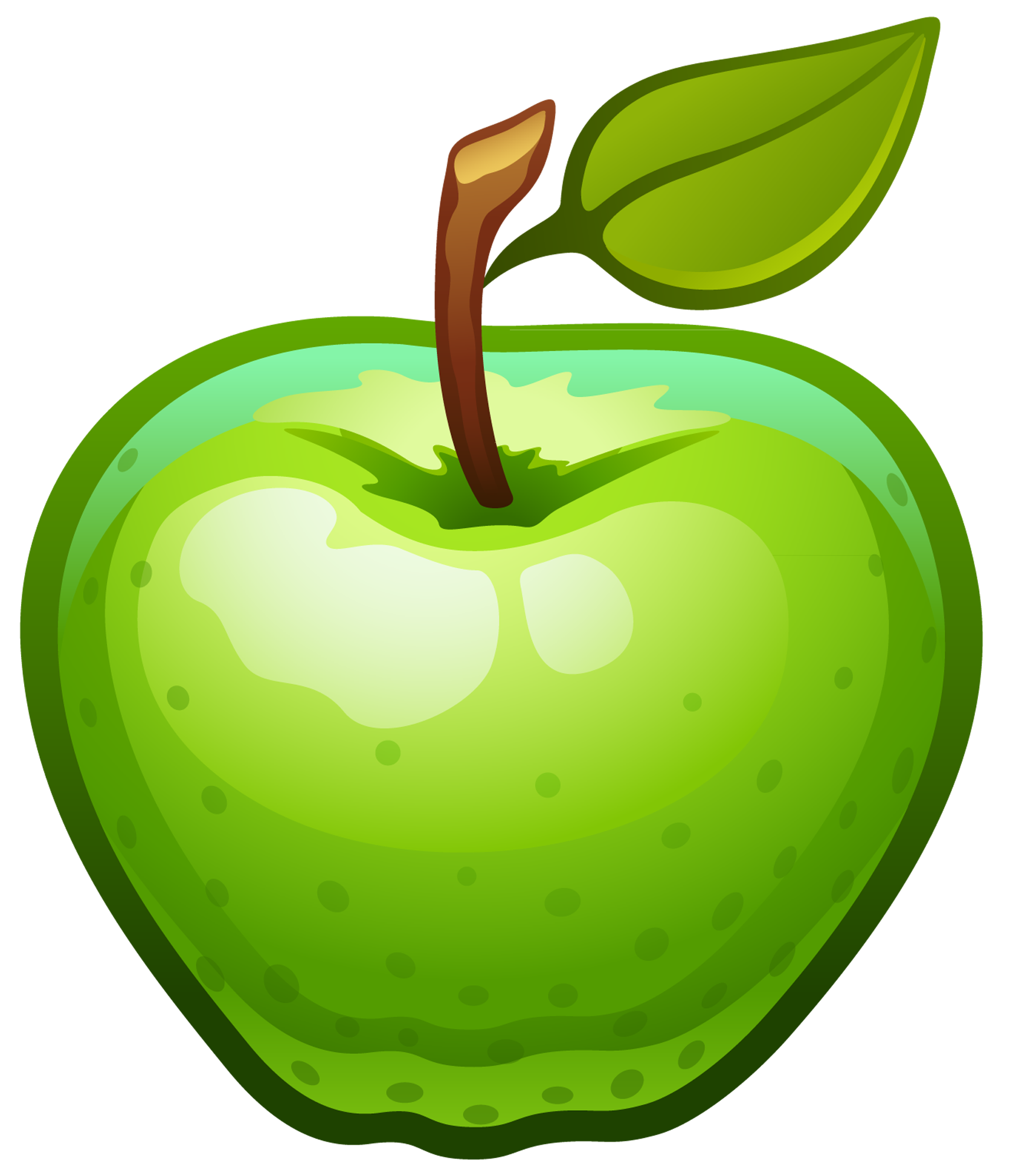 1672x1947 Large Painted Green Apple Png Clipartu200b Gallery Yopriceville