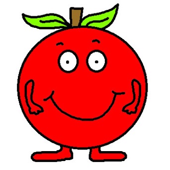 342x342 Cute Apple Clip Art Free Clipart Images