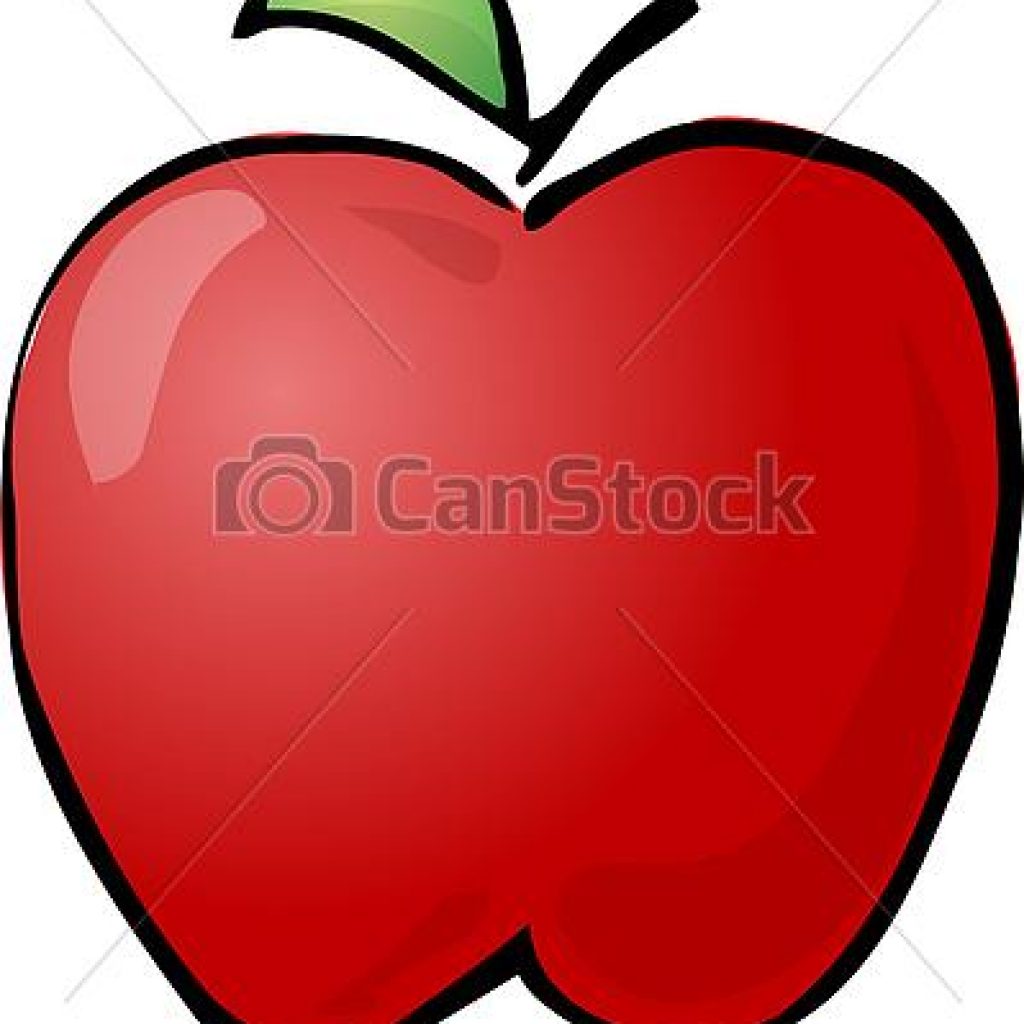 1024x1024 Clipart Of An Apple