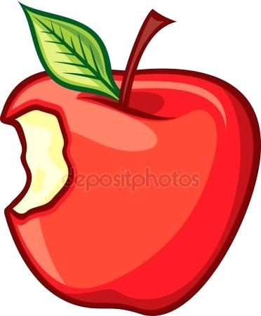 372x450 Bitten Apple Clip Art Clinicaltravel Work