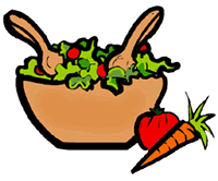 200x166 Garden Salad Clip Art Salad Clipart Salad Bowl Clip Art.gif