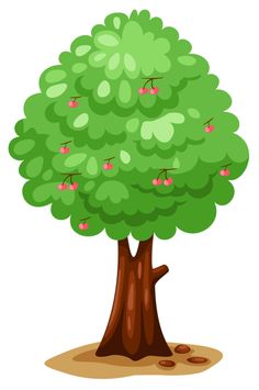 236x355 Painted Green Tree Png Clipart Picture Wallpaper Vintage