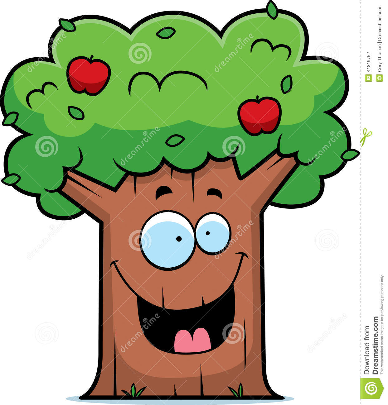 1244x1300 Pictures Apple Tree Cartoon Image,