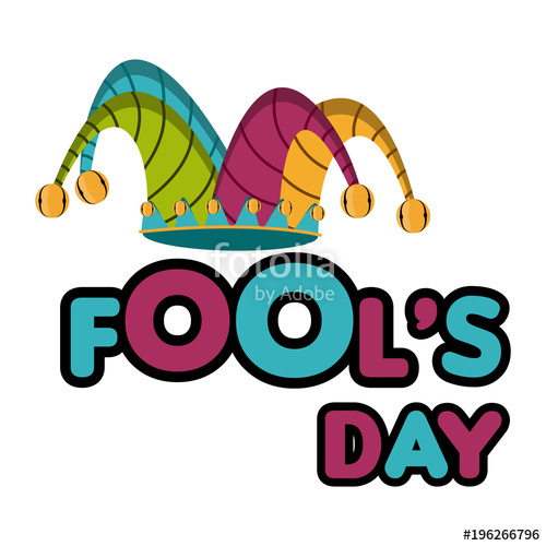500x500 Harlequin Hat, April Fool Day. Stock Image And Royalty Free