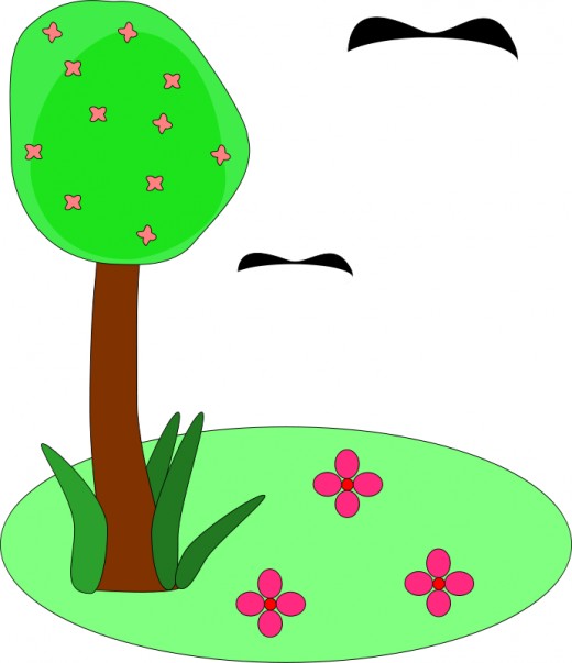 520x603 Spring Scenes Clip Art Clipart Panda