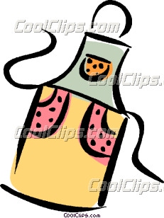 231x308 Cooking Apron Clip Art