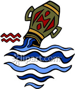 255x300 The Zodiac Sign For Aquarius And The Water Jar