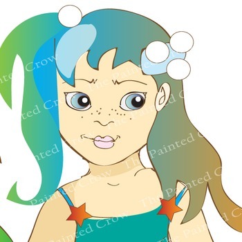 350x350 Mermaid Clipart