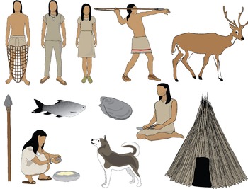 350x267 Archaic Native Americans Clip Art By Chikabee Teachers Pay Teachers