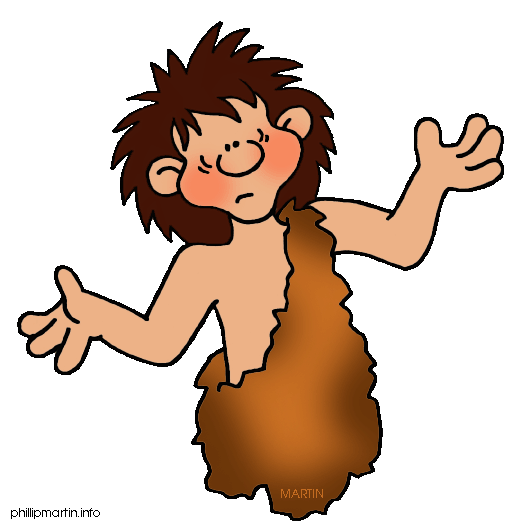 522x528 Free Early Human Clip Art By Phillip Martin, Question