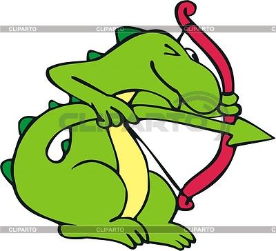 400x364 Dragon Archer Stock Vector Graphics Id 2020031 Archery (Save