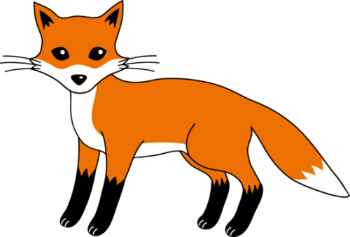 500x339 Red Fox Clip Art