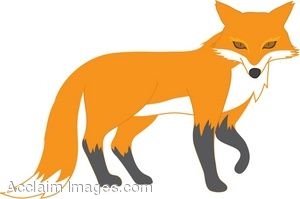 300x199 Fox Clip Art Fox Clip Art