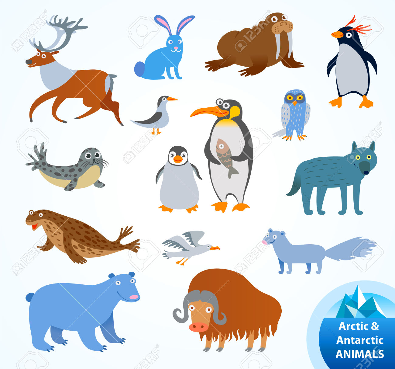 1300x1213 Arctic Fox Clipart Antarctic Animal 3035990