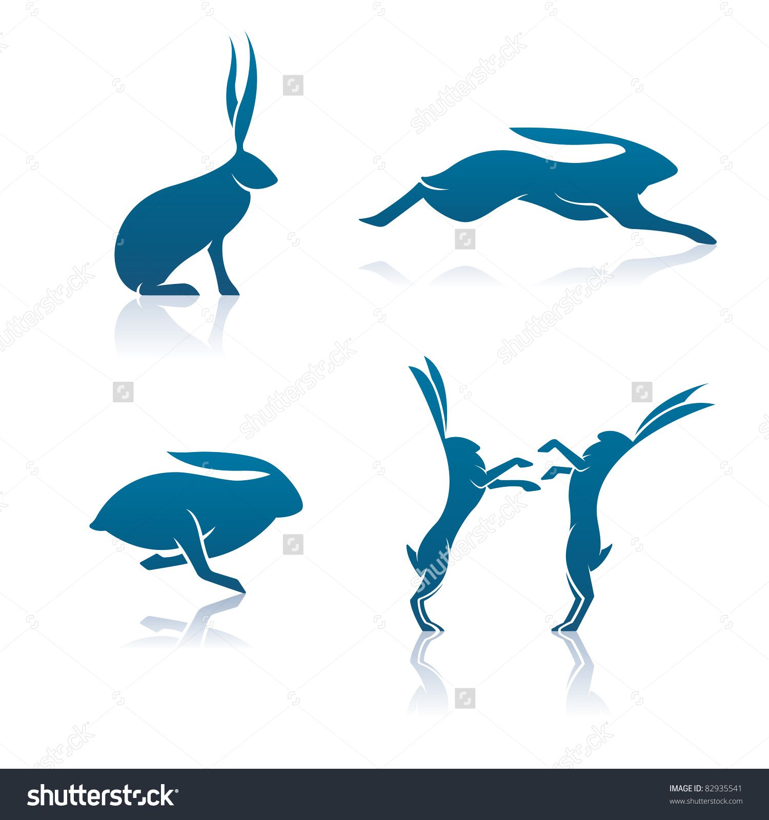 1500x1600 Hare Stock Vectors Amp Vector Clip Art Shutterstock Hare