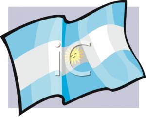 300x240 Clipart Picture Of The Argentine Flag