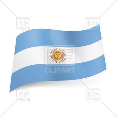 400x400 National Flag Of Argentina Royalty Free Vector Clip Art Image