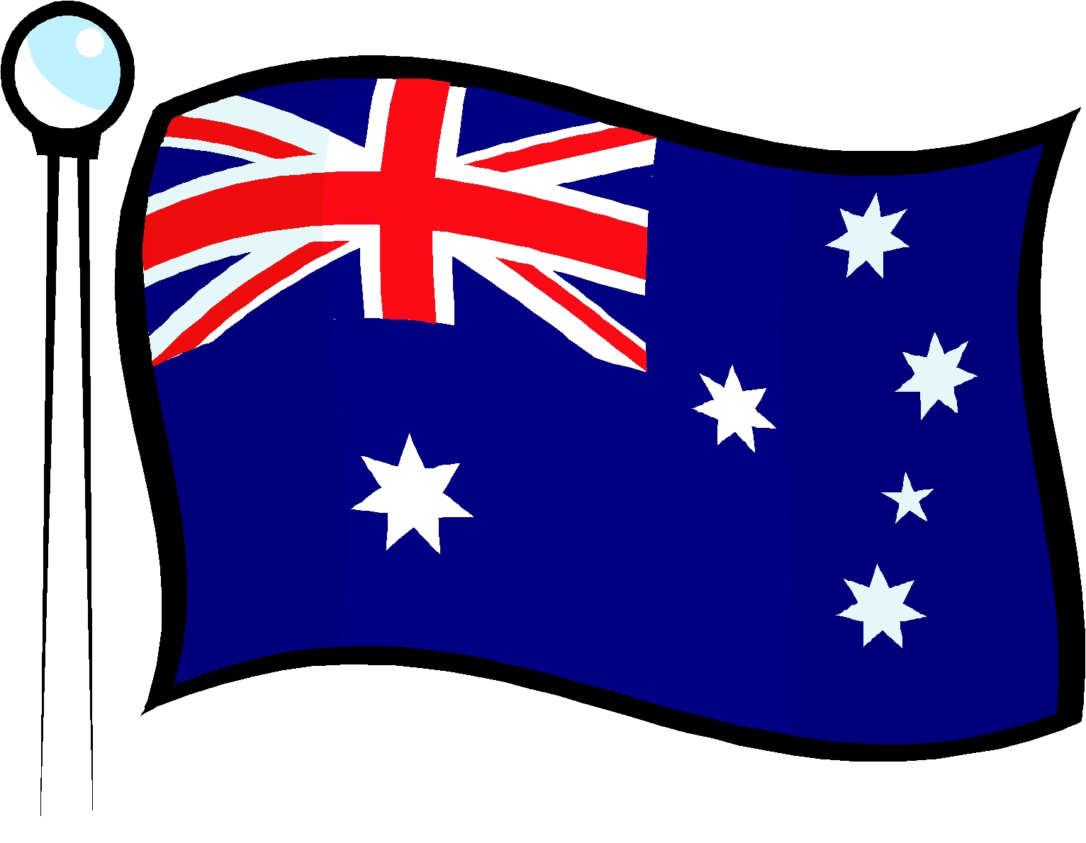 1532x1190 Australia Day Flag Clip Art
