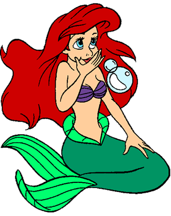 350x442 Mermaid Ariel Clip Art 4 Disney Clip Art Galore