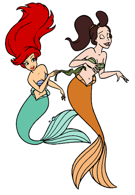 475x684 Little Mermaid Clip Art