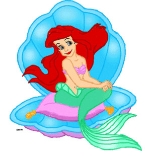 300x300 Little Mermaid Clip Art