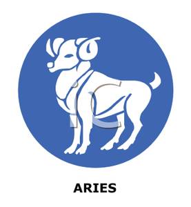 277x300 Clip Art Image An Icon For Aries The Ram