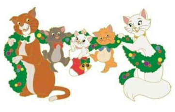 361x231 Surprise Aristocats Holiday Pin
