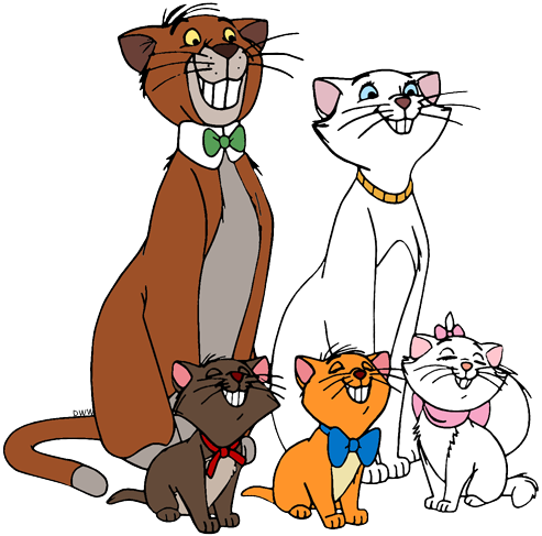 493x487 The Aristocats Clip Art Disney Clip Art Galore