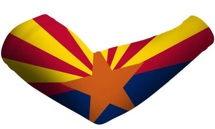 700x420 Arizona State Flag Compression Arm Sleeve