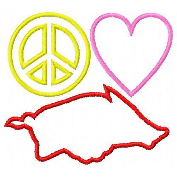 700x700 Razorback Outline Clipart