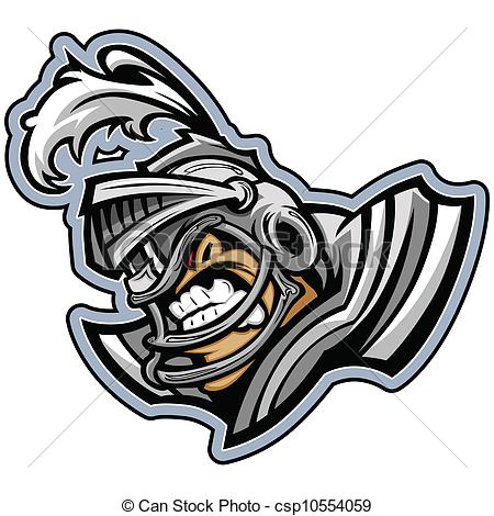 450x470 Graphic Vector Sports Lmage Of A Snarling American Football