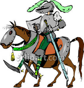 286x300 Man In Armor Clipart
