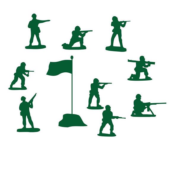 570x570 Army Men Clipart Military Navy Soldiers Flag Printable Vector