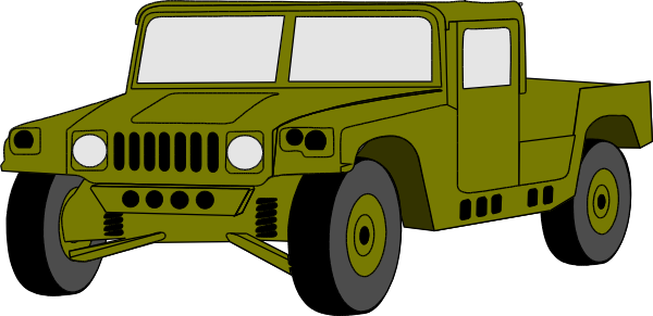 600x291 Hummer Clipart Army
