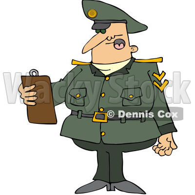 400x400 Royalty Free (Rf) Clipart Illustration Ofnrmy Man Reading