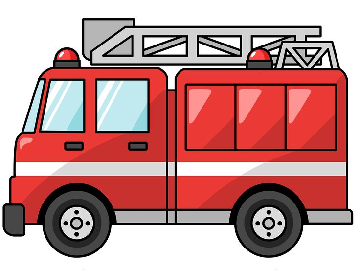 736x552 Fire Vehicle Clipart