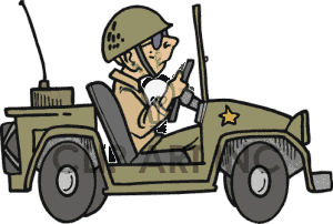 300x202 Military Vehicle Clipart