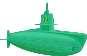 347x224 Navy Submarine Clipart